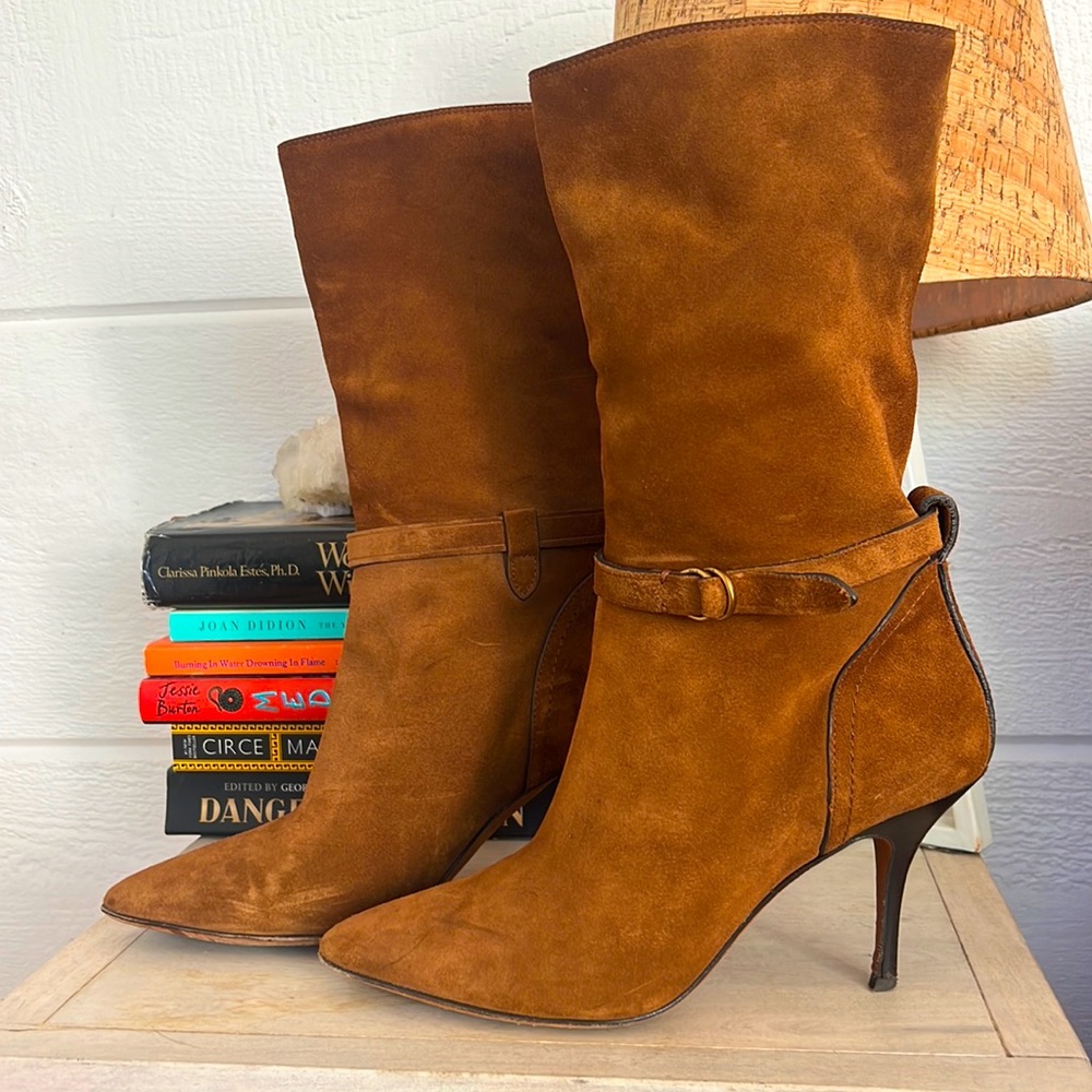 Polo Ralph Lauren suede boots size 9